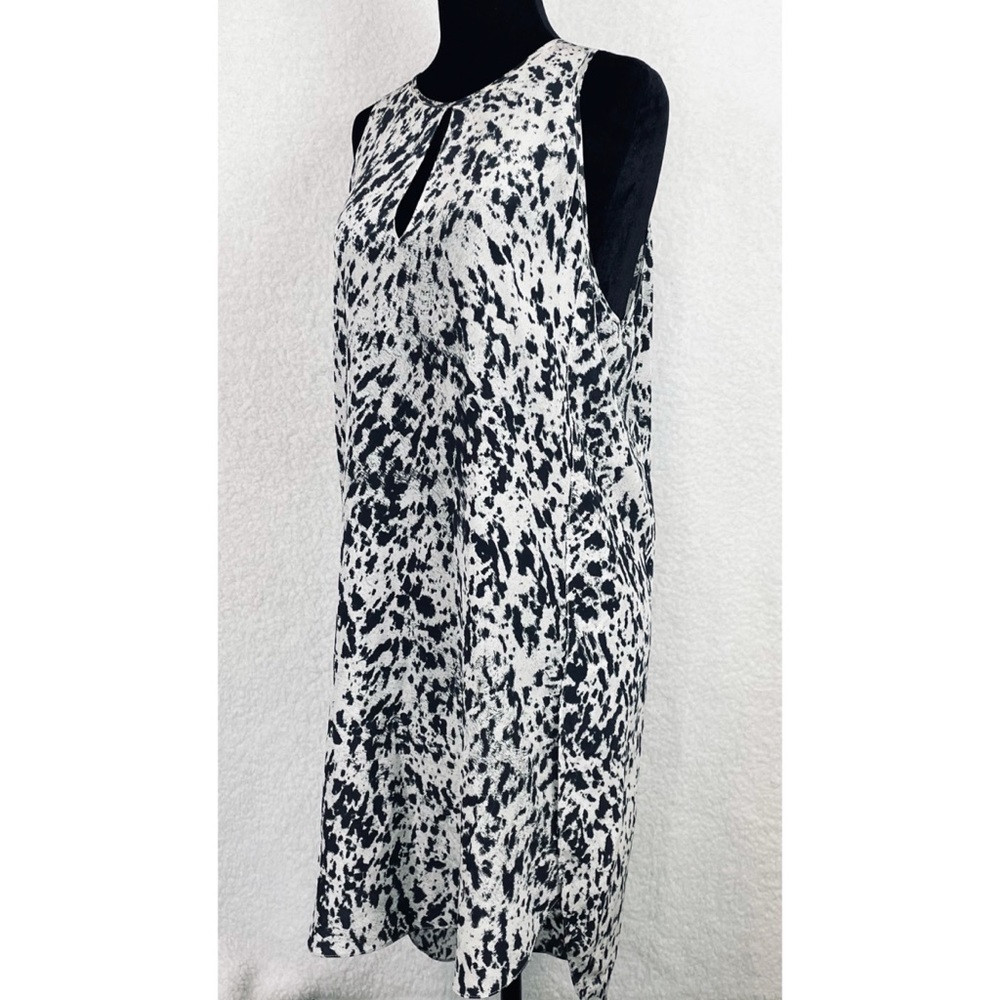3.1 PHILLIP LIM • Silk Animal Print Keyhole Sleeveless Mini Dress, 2 - Picture 10 of 16